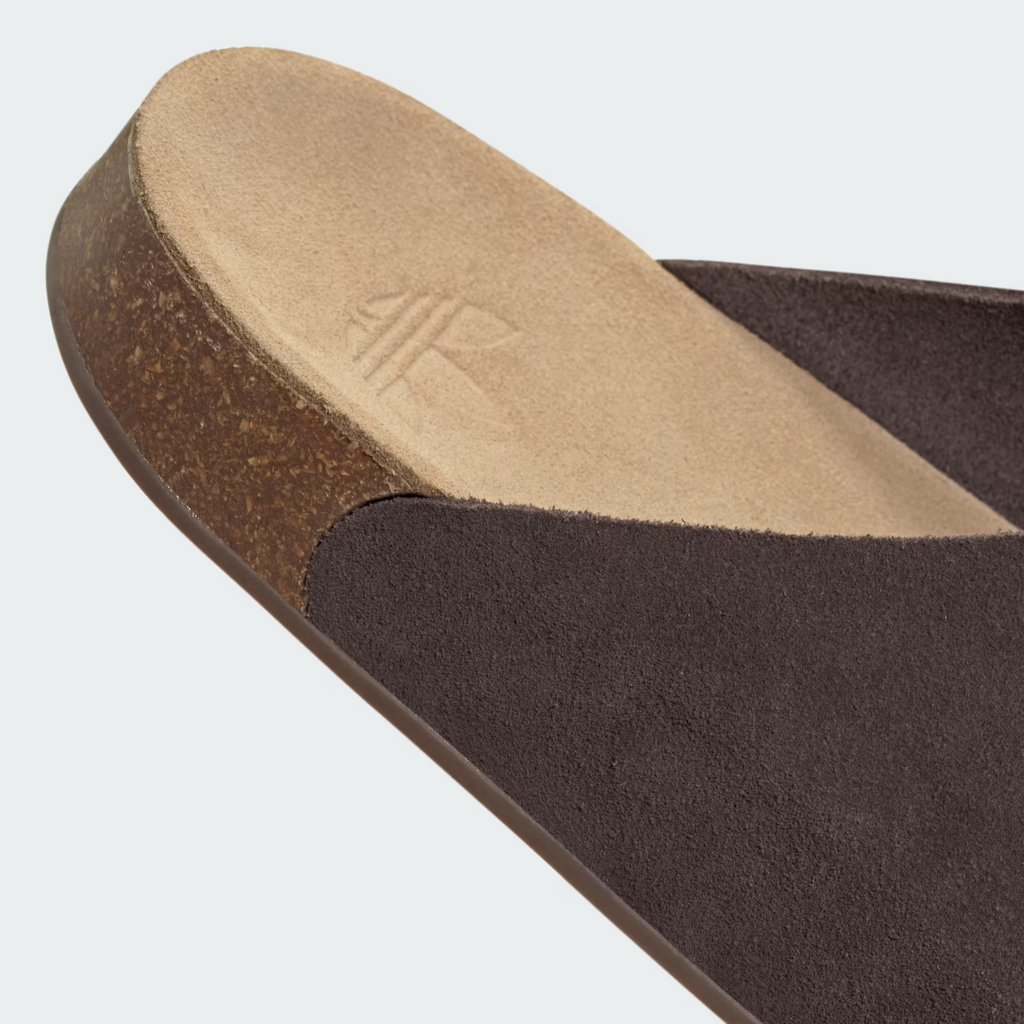 adidas Originals Adimule Slides in Dark Brown