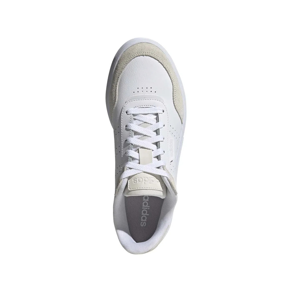 adidas Men's Sportswear COURTPHASE Tennis Shoes UK 9.5 White/Ecru/Beige