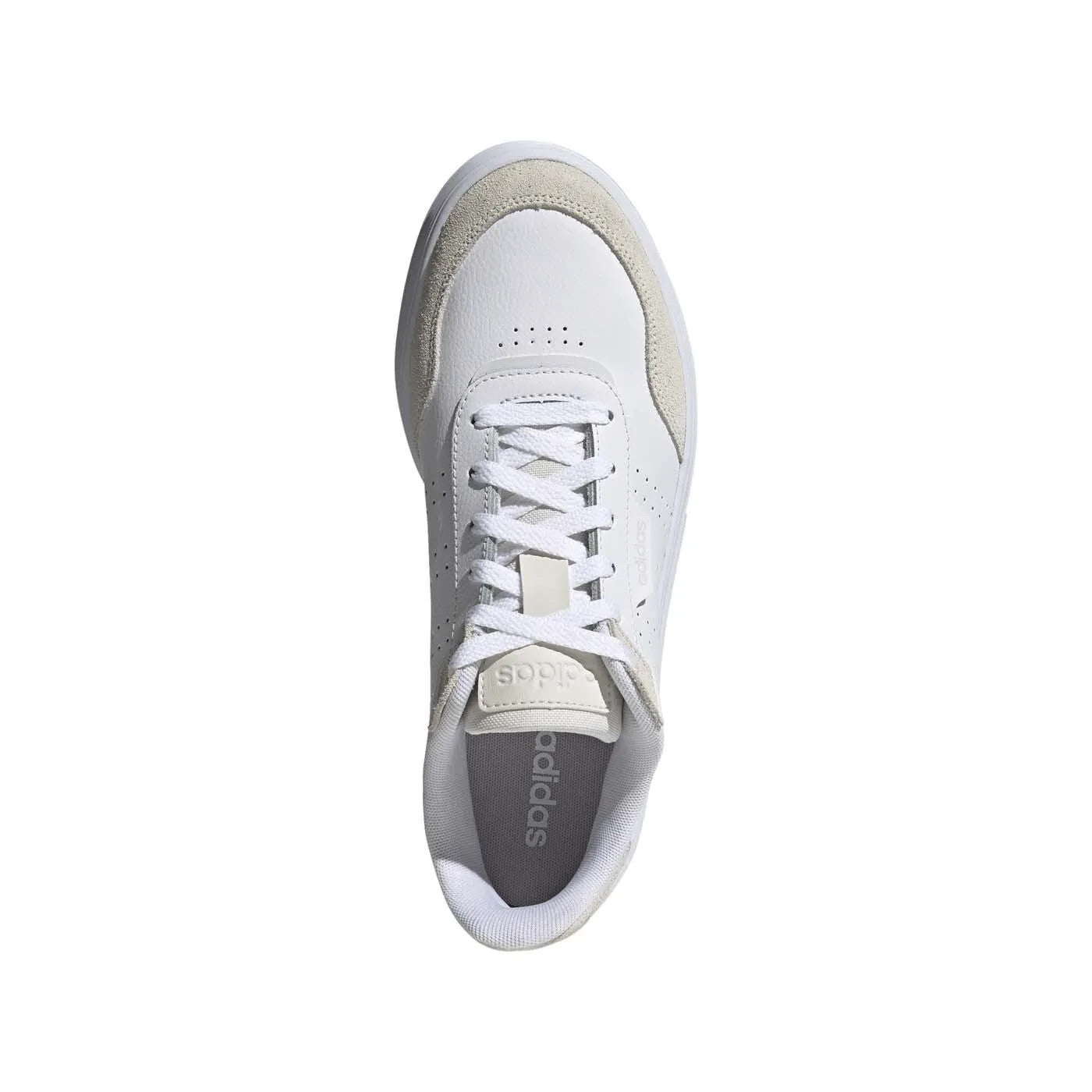 adidas Men's Sportswear COURTPHASE Tennis Shoes UK 9.5 White/Ecru/Beige