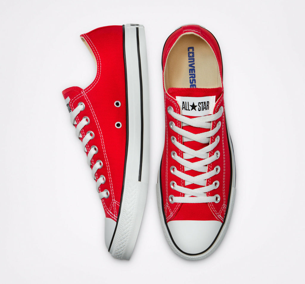  Converse Chuck Taylor All Star Classic Canvas Iconic Shoes Red