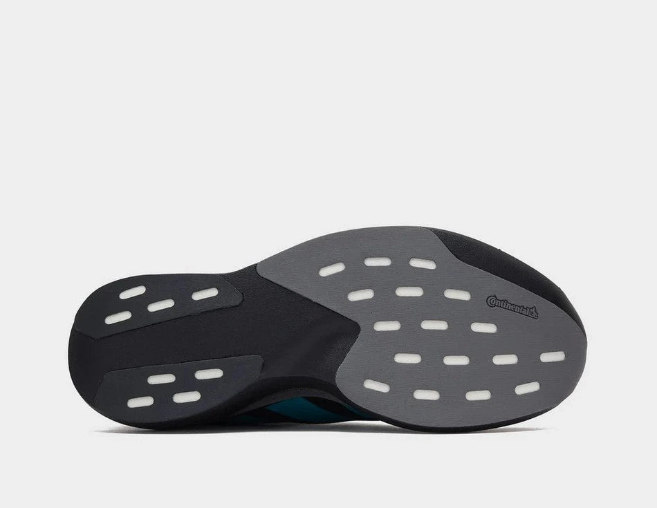 Adidas Adizero Evo SL Shoes in Black/Pure Teal/Grey Four