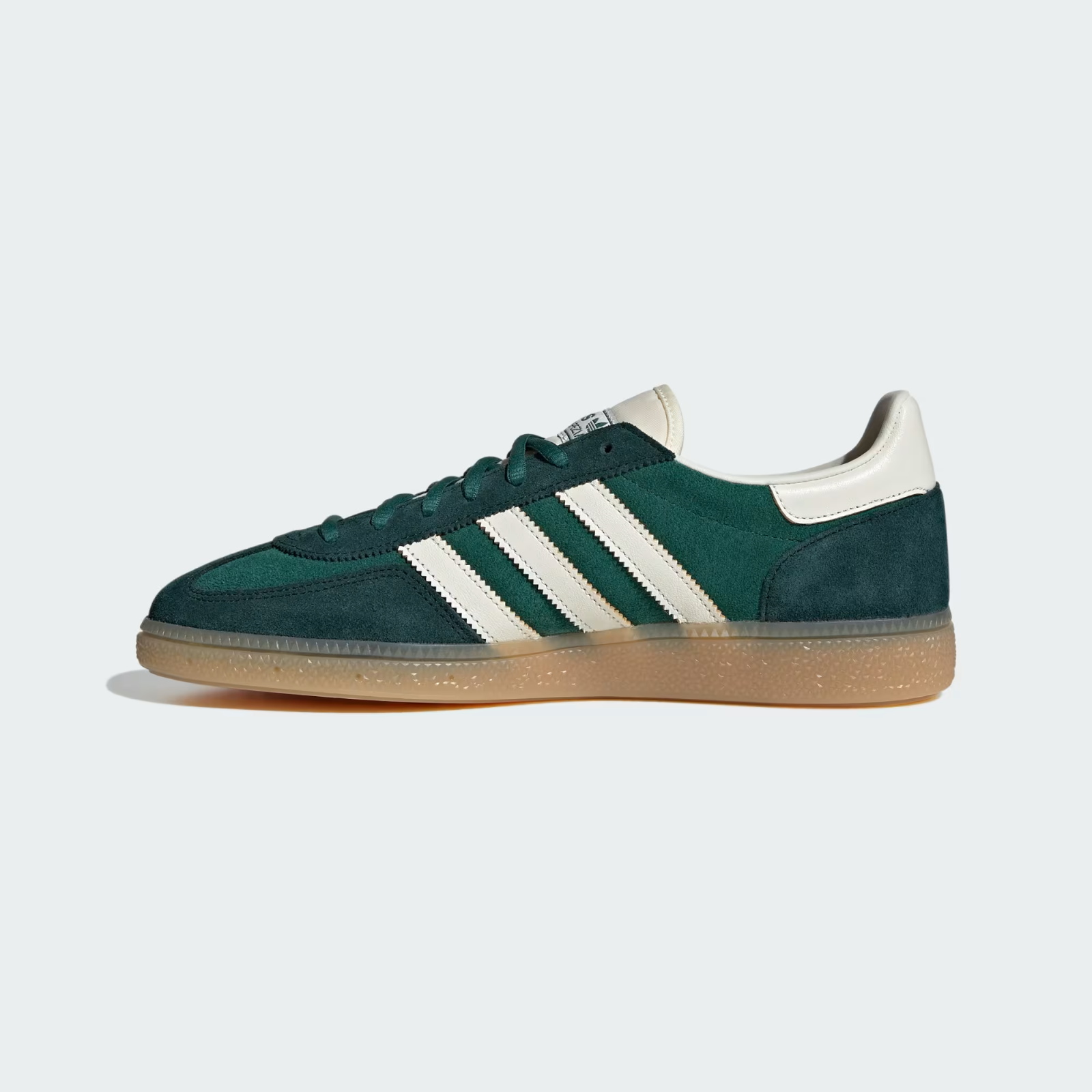 Adidas Handball Spezial Shoes in Collegiate Green/Off White/Aurora Ivy