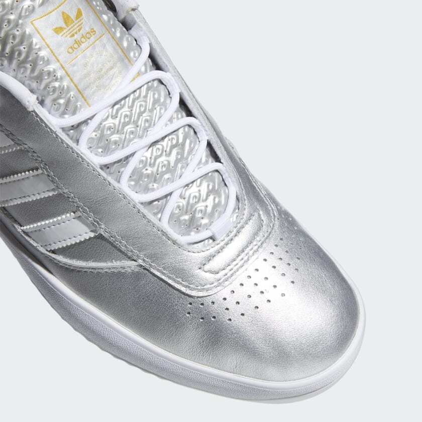 Adidas Men Originals Puig Shoes in Silver Metallic 