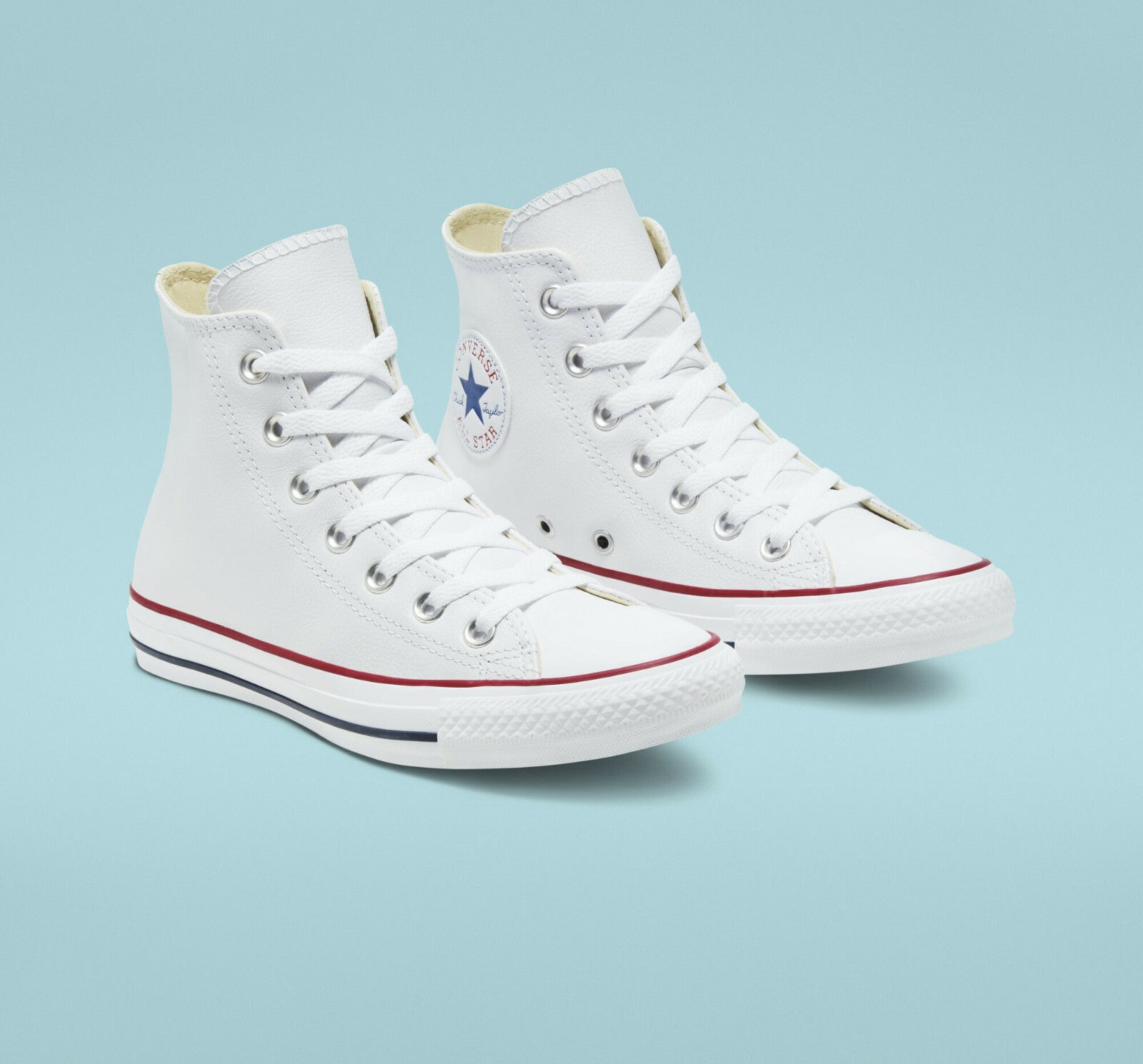  Converse Chuck Taylor All Star Leather CLASSIC Shoes White
