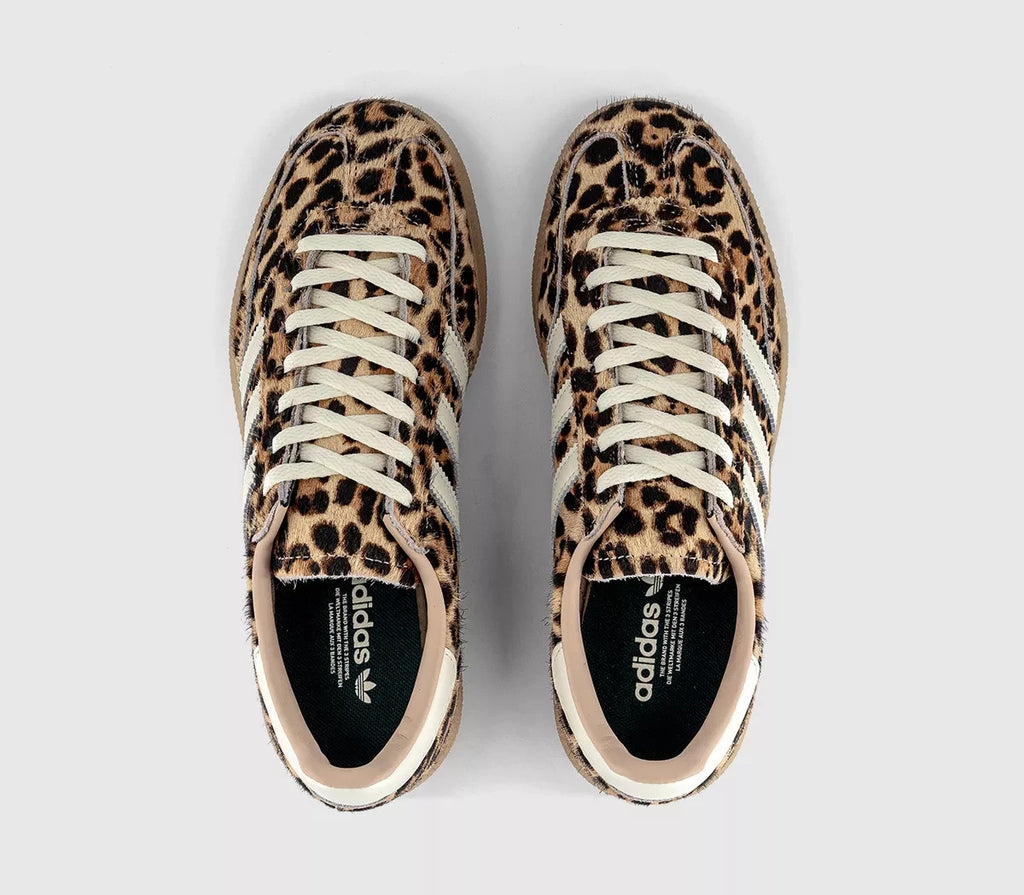 adidas  Handball Spezial Trainers Leopard Magic Beige Ivory Aurora Ivy Shoes