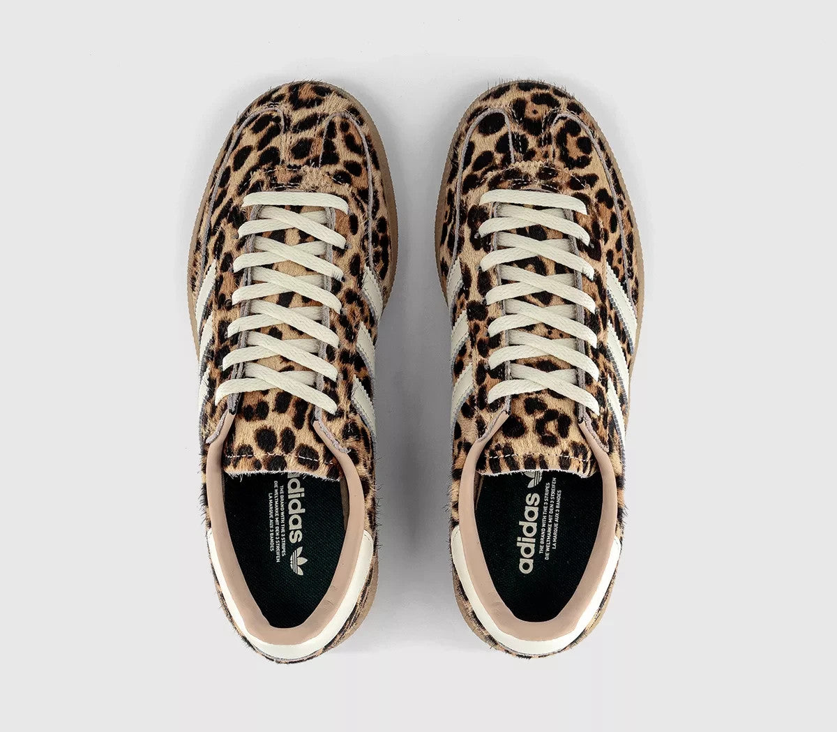 adidas  Handball Spezial Trainers Leopard Magic Beige Ivory Aurora Ivy Shoes