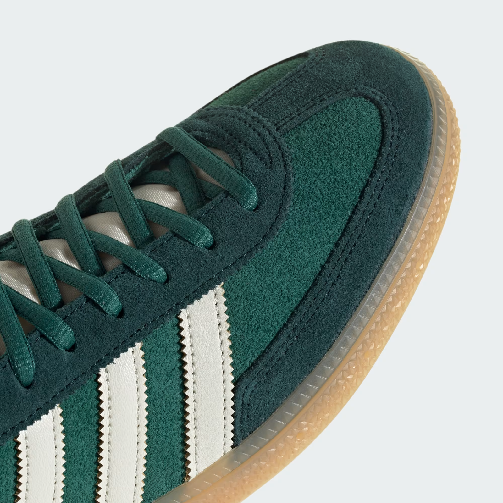 Adidas Handball Spezial Shoes in Collegiate Green/Off White/Aurora Ivy