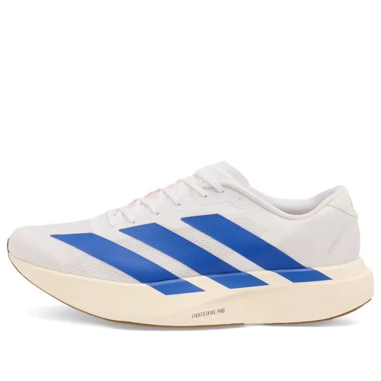 Adidas Adizero Evo SL Shoes in White and Blue