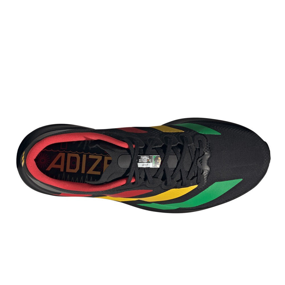 Adidas ADIZERO EVO SL Trainers in Black / Multi Coloured Shoes