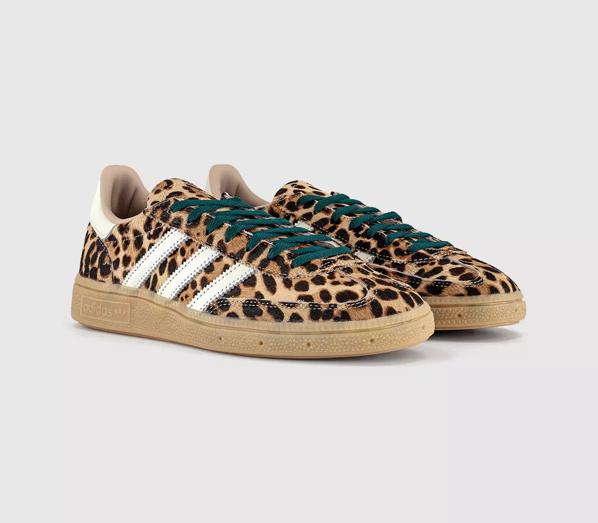 adidas  Handball Spezial Trainers Leopard Magic Beige Ivory Aurora Ivy Shoes
