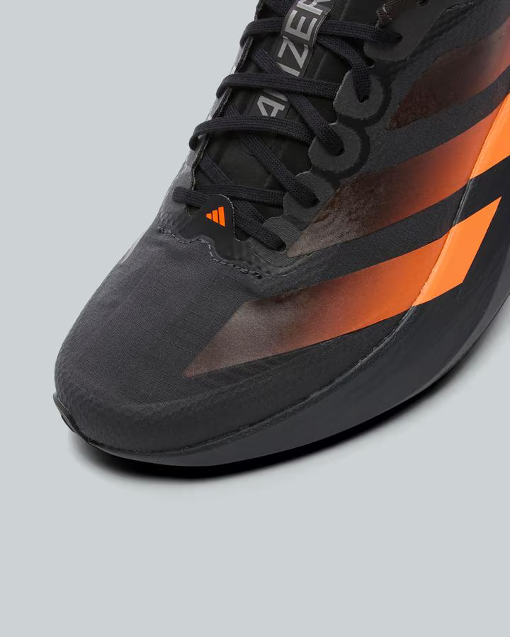 adidas ADIZERO EVO SL Trainers in Carbon / Black Lucid Orange Shoes
