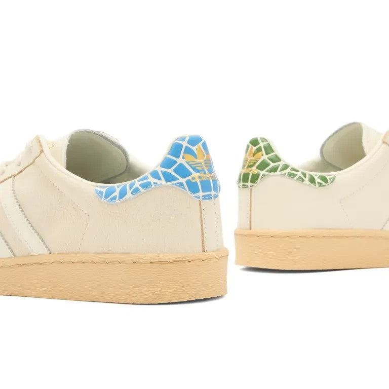 Adidas 125th Harlem Anniversary Jabbar Lo Shoes in Off White and Hazy Beige