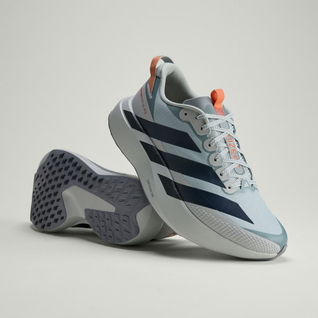 Adidas Adizero Evo SL  ATR Shoes in Wonder Sage/Aurora Ink/Wonder Silver