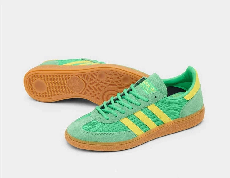 adidas Men's Handball Spezial Shoes in Green and Yellow