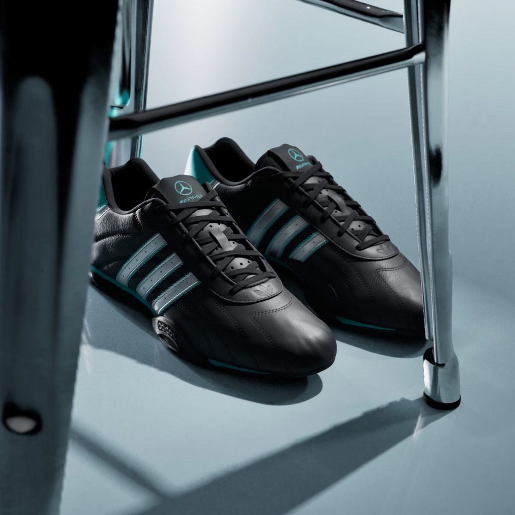 Adidas ADIRACER LO MERCEDES AMG PETRONAS F1 TEAM SHOES in Black