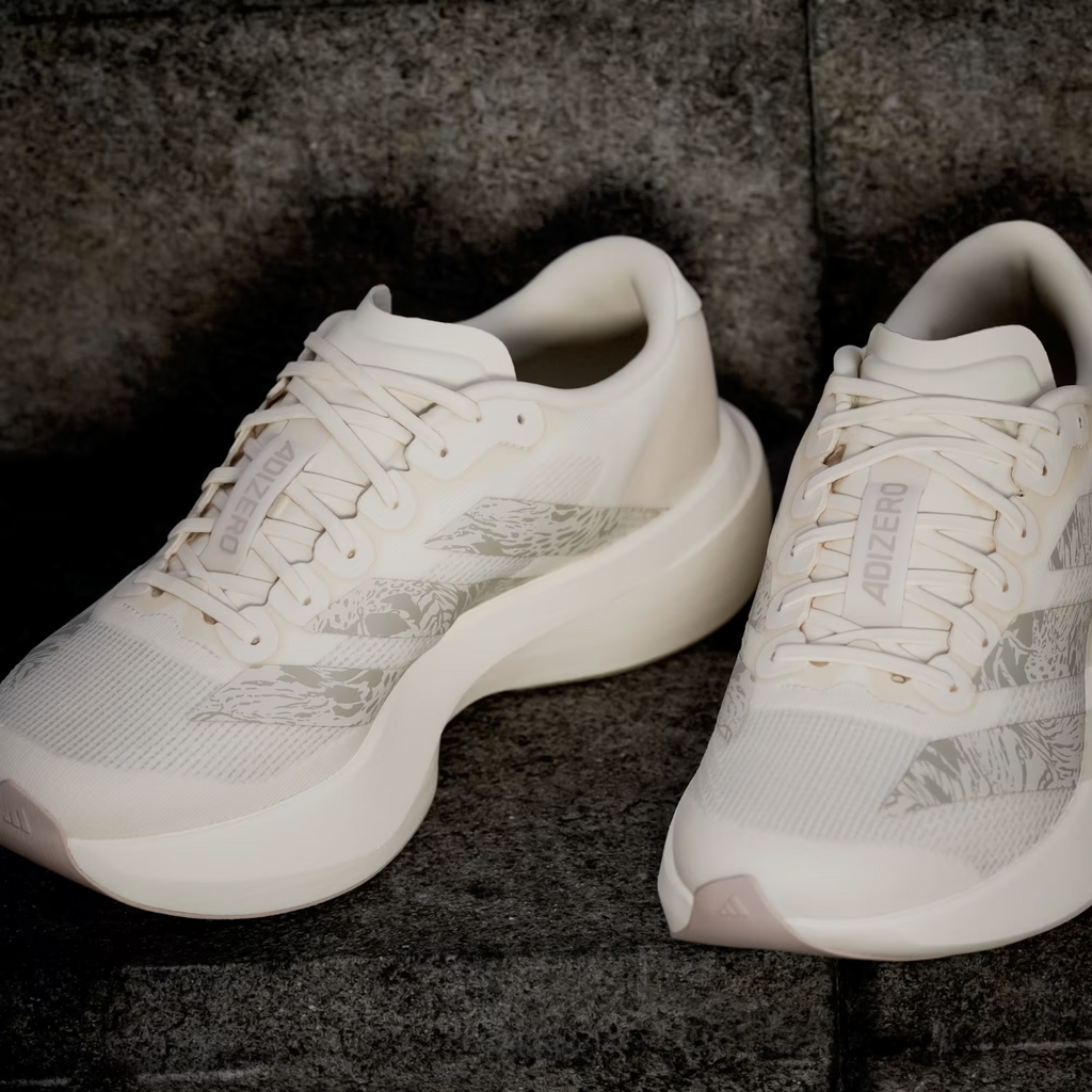 Adidas Adizero Evo SL Women's Shoes in Wonder White/Crystal Linen