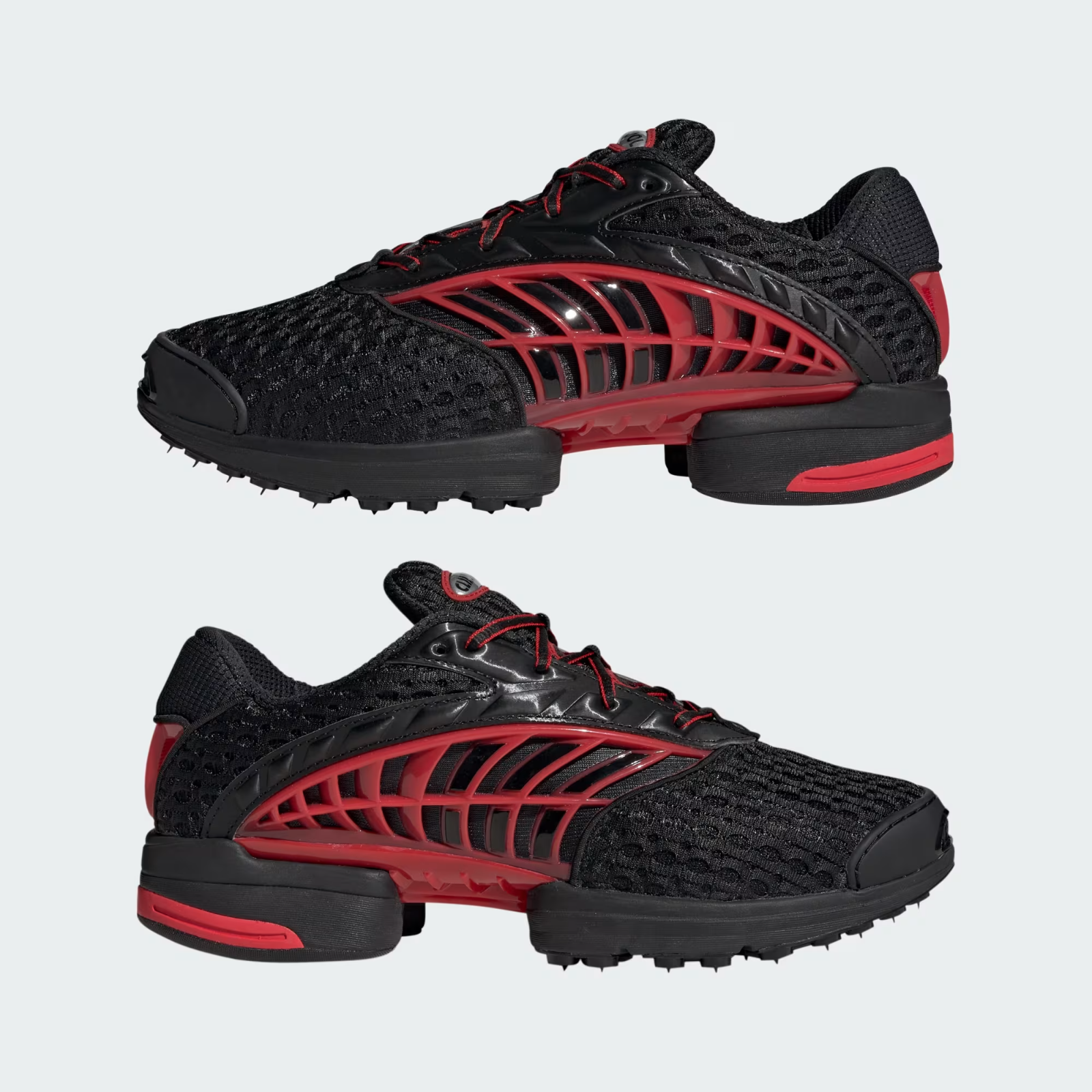 Adidas Men's CLIMACOOL 2 in Black and Red Shoes