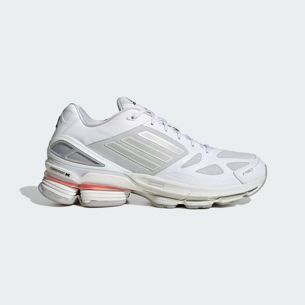 Adidas ADIZERO F50 Shoes in Cloud White/Zero Metalic/Crystal White