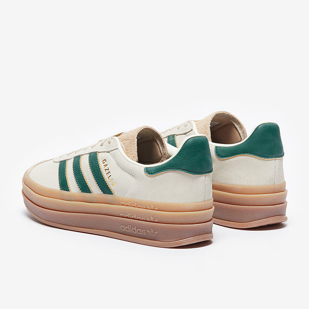adidas Gazelle Bold Cream Green Trainers