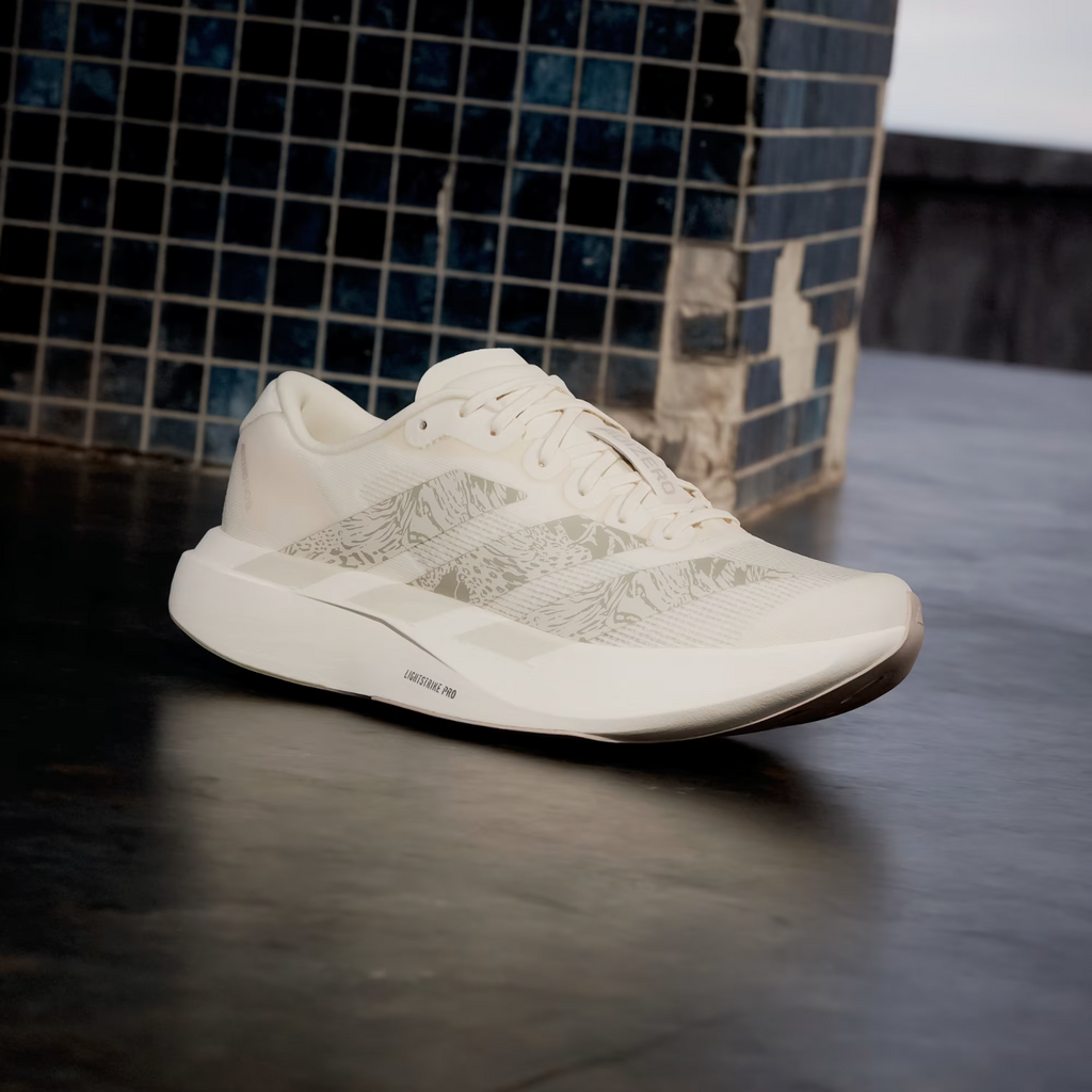 Adidas Adizero Evo SL Women's Shoes in Wonder White/Crystal Linen