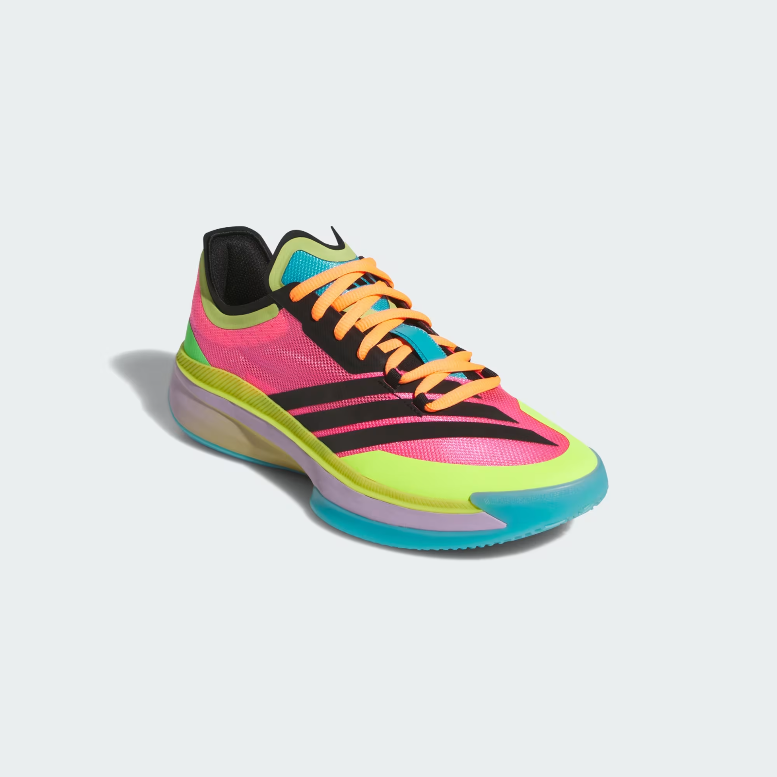 Adidas Adizero Men's Select 2.0 Low Shoes in Lucid Pink/Powder Plum