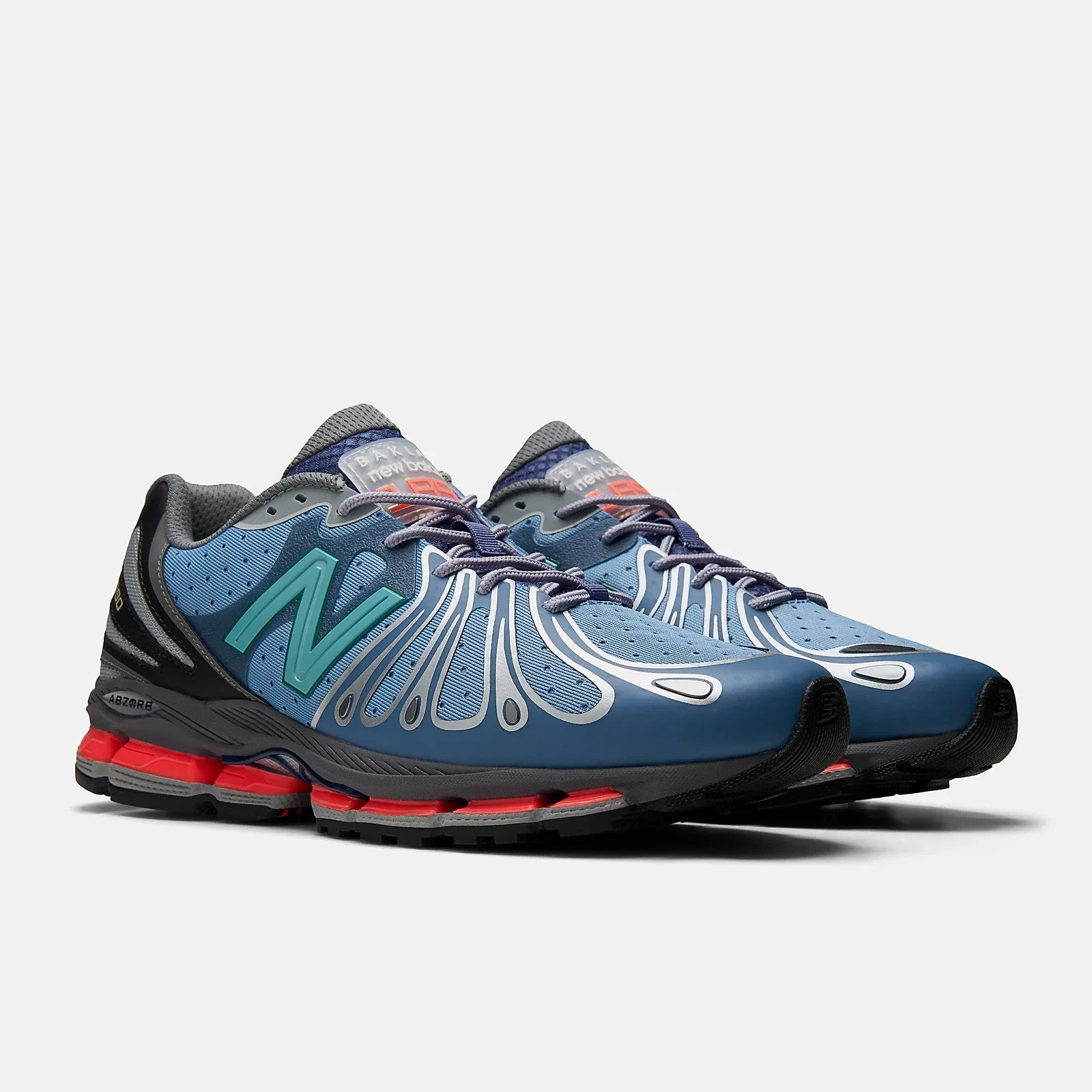 Action Bronson x New Balance 1890 Men's Shoes in Black and Blue